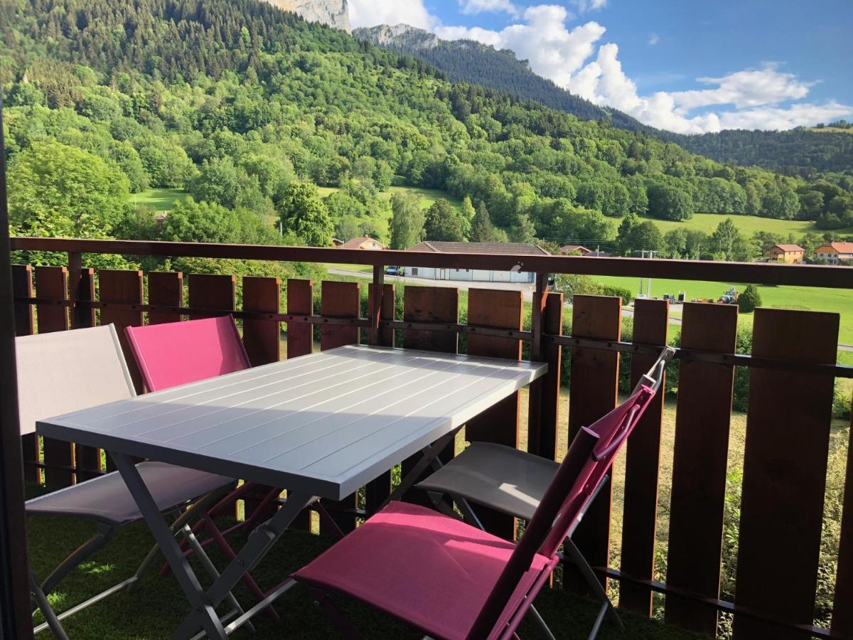 Studio Agreable Et Cosy Avec Vue Sur Les Memises Thollon-les-Memises Buitenkant foto