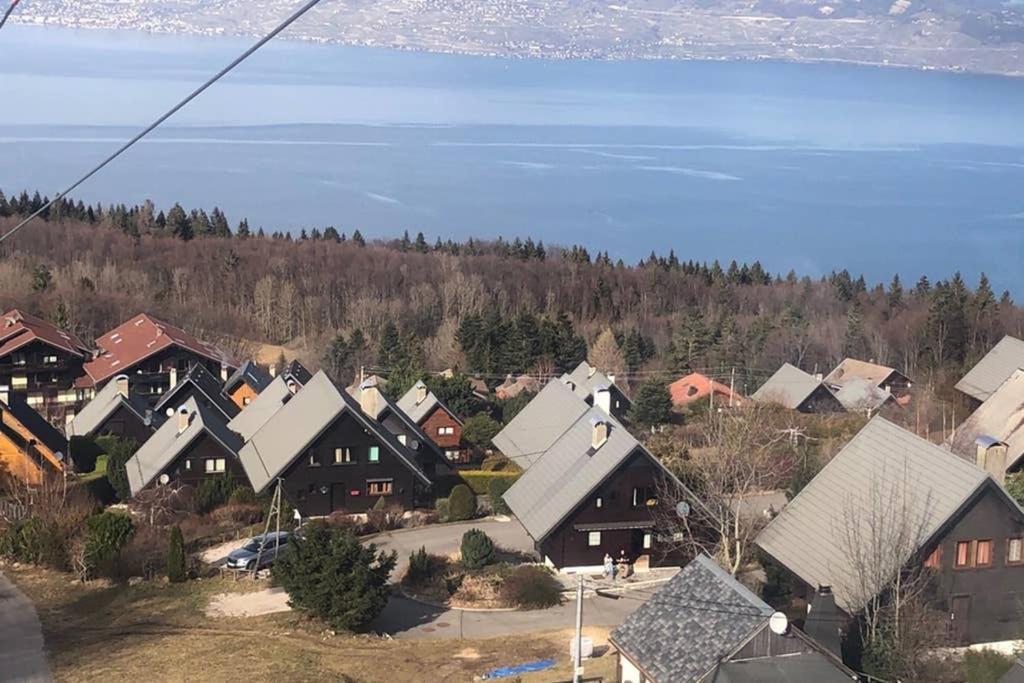 Studio Agreable Et Cosy Avec Vue Sur Les Memises Thollon-les-Memises Buitenkant foto