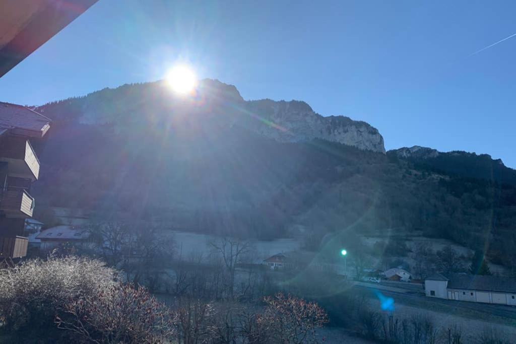 Studio Agreable Et Cosy Avec Vue Sur Les Memises Thollon-les-Memises Buitenkant foto