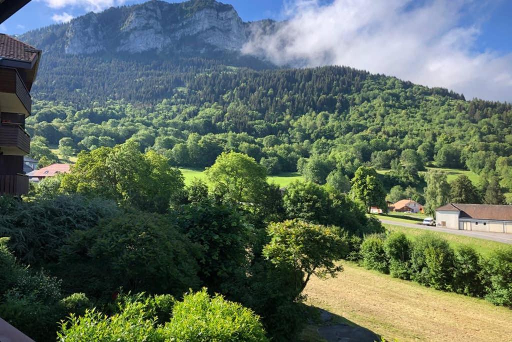 Studio Agreable Et Cosy Avec Vue Sur Les Memises Thollon-les-Memises Buitenkant foto