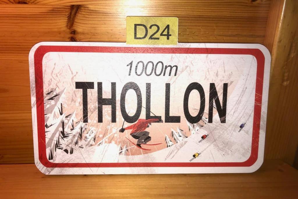 Studio Agreable Et Cosy Avec Vue Sur Les Memises Thollon-les-Memises Buitenkant foto